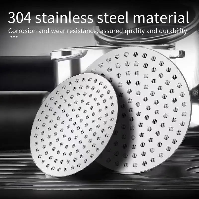 Coffee machine accessories: Italian water separator, 304 stainless steel mesh, secondary filter, uniform extraction