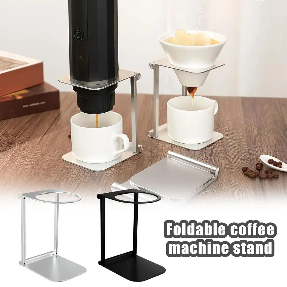 Coffee Machine Stand Drip Filter Coffee Stand Aluminum Alloy Foldable Lightweight Outdoor Quality Professional Coffee Accessorie