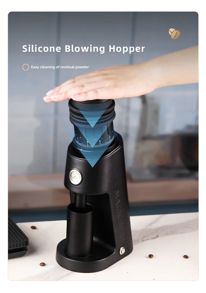 High Quality Professional 7 Pins 48MM Cutter Automatic Electric Coffee Bean Grinder Mill Grinders