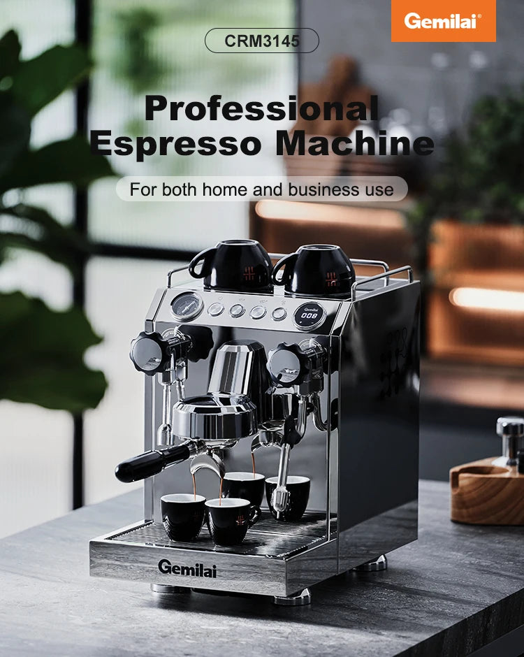 High Quality Professional Espresso Coffee Machines Multifunctional Home and Commercial Smart Coffee Maker