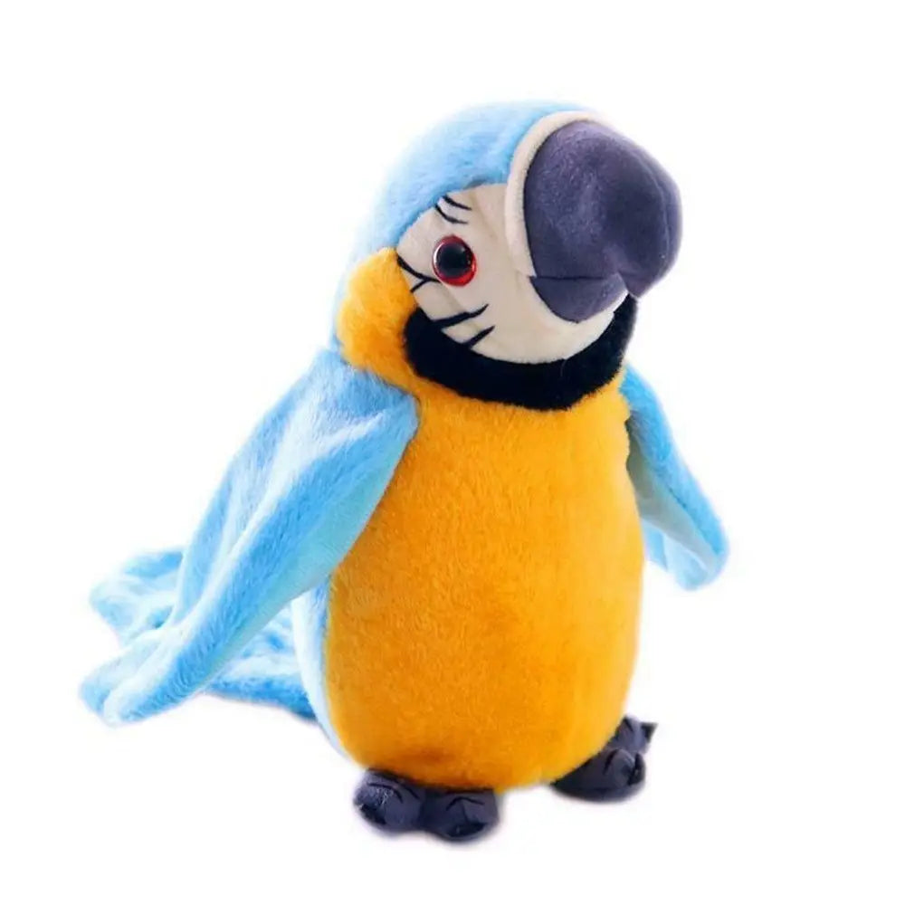 Plush Moves Your Voice Repeat Imitates Voice Gift Parrot Toys Talking Birds Fun Toys
