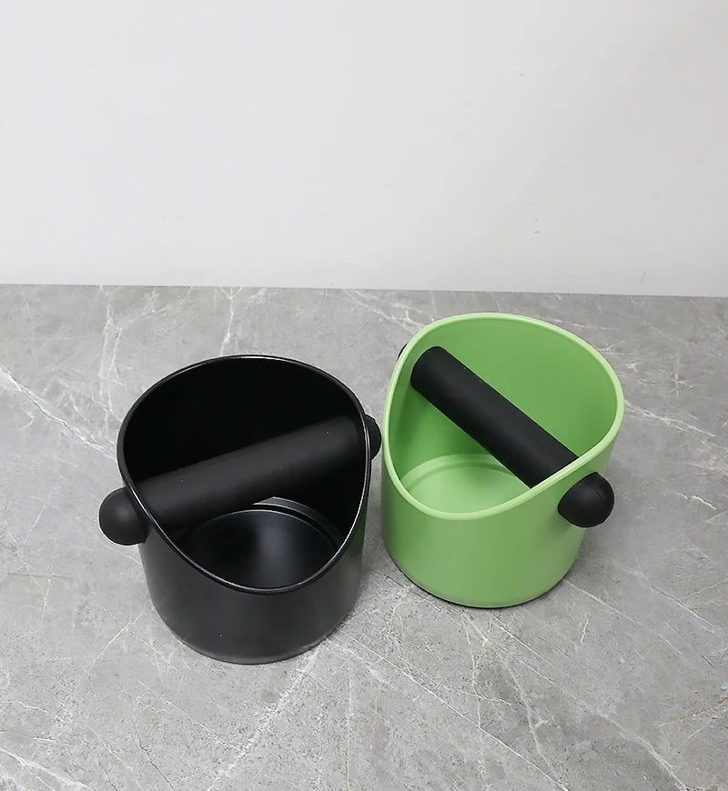 Coffee Knock Box Espresso Grounds Container Dump Bin Bucket  Anti Slip Powder Beveled Residue Barista Accessories Maker Tools