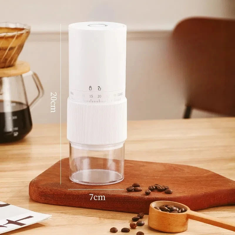 New Portable Electric\Manual Coffee Bean Grinder Household 30 Gears Externally Adjustable Coffee Machine Rechargeable Grinders