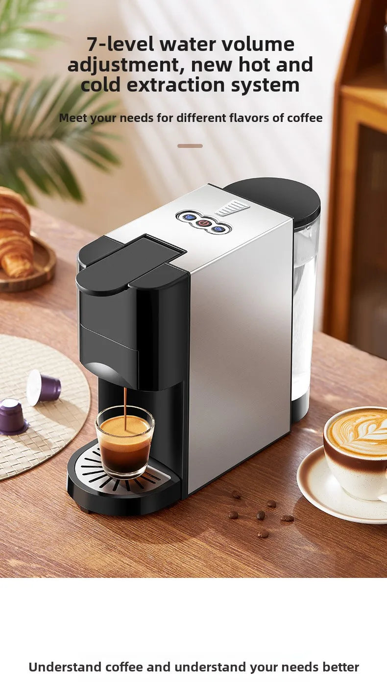 Automatic Capsule Coffee Machine Home Small Office Compatible With A Variety Of Capsule Espresso Machines