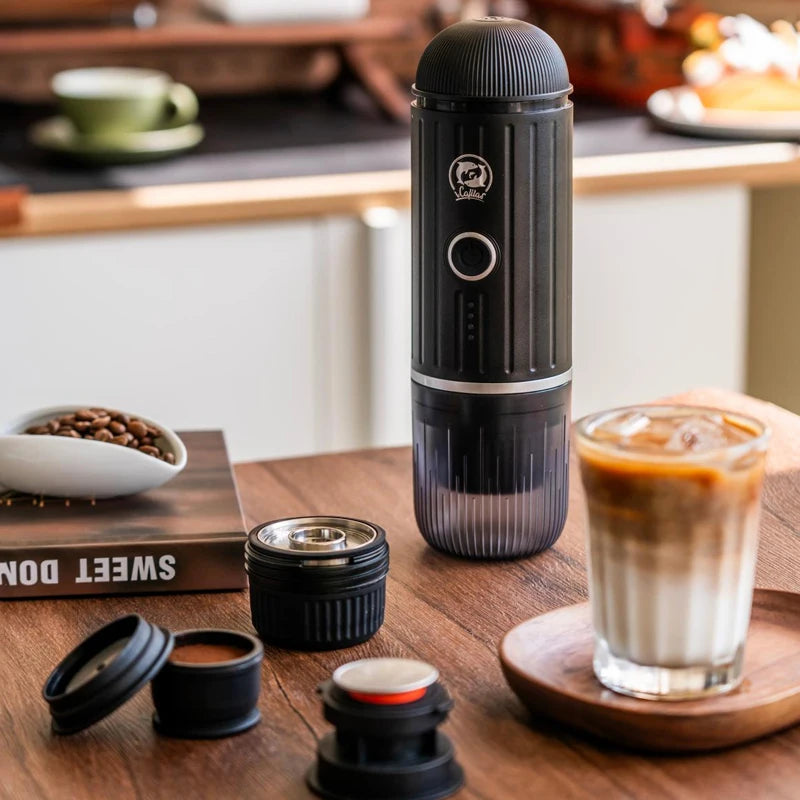 Portable coffee machine small household capsule coffee machine American semi-automatic Italian coffee