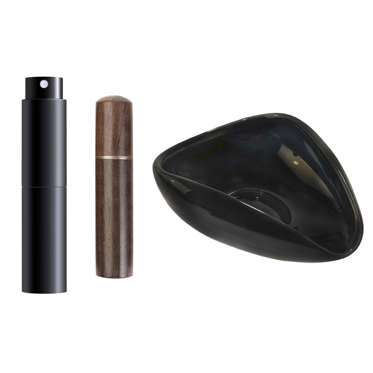 Coffee Bean Dosing Cup Set, Ceramic Coffee Bean Dosing Tray & Spray Bottle and Espresso Coffee Stirrer Tool, Coffee Accessories