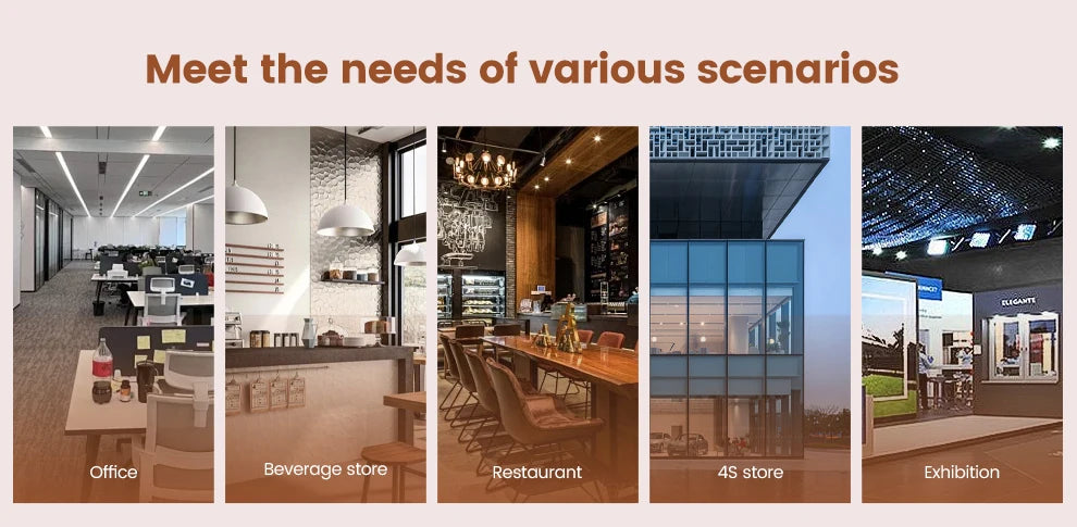 Mcilpoog  WS101+3 Business super automatic coffee machine Touch screen to quickly make coffee with one touch