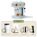 220V retro Italian coffee machine, household small fully semi-automatic concentrated American integrated milk foam machine C