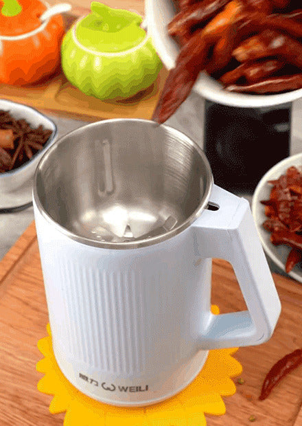 2025 New Coffee Bean Grinder Household Multifunctional Soybean Chili Grain Nut Grinder Kitchen Portable Food Processor 8 Blades