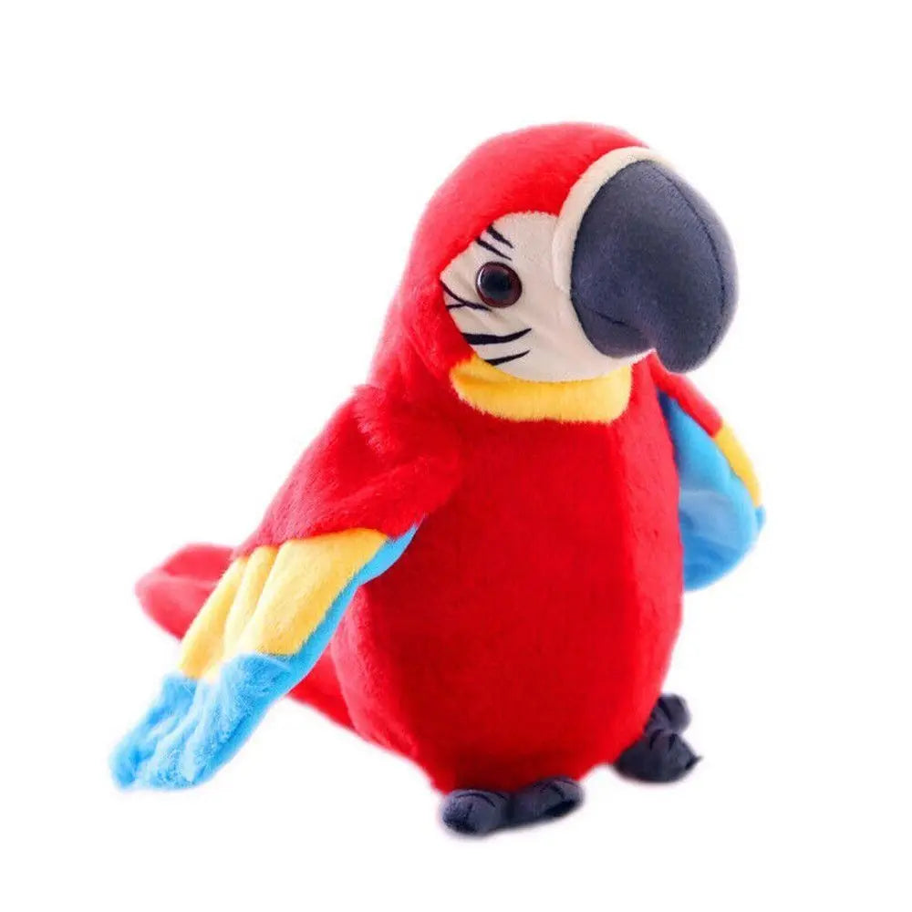 Plush Moves Your Voice Repeat Imitates Voice Gift Parrot Toys Talking Birds Fun Toys