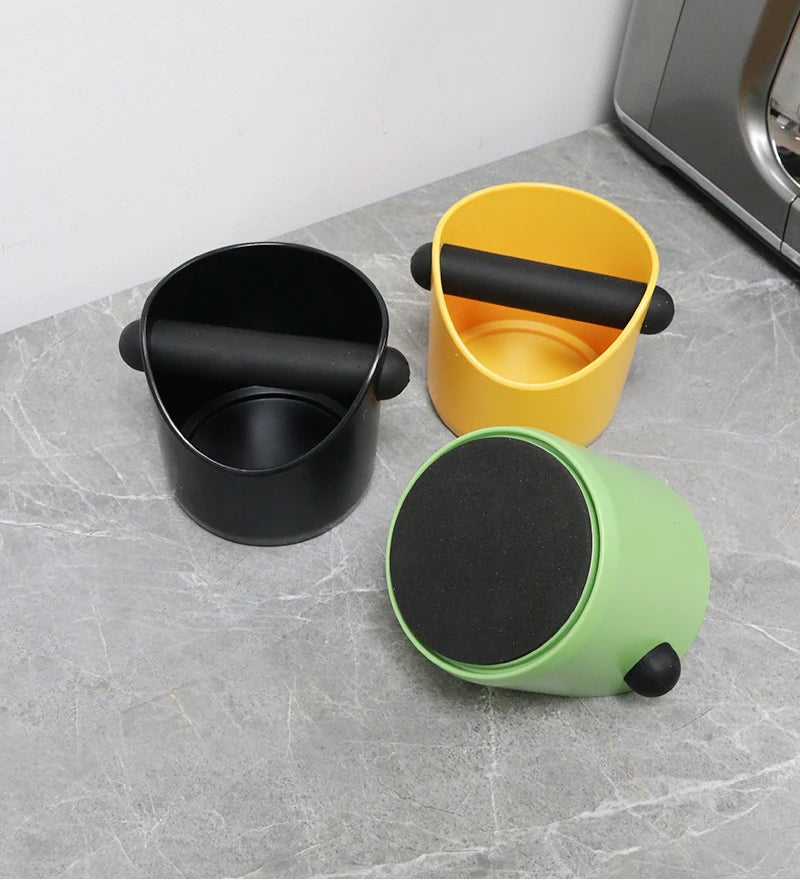 Coffee Knock Box Espresso Grounds Container Dump Bin Bucket  Anti Slip Powder Beveled Residue Barista Accessories Maker Tools