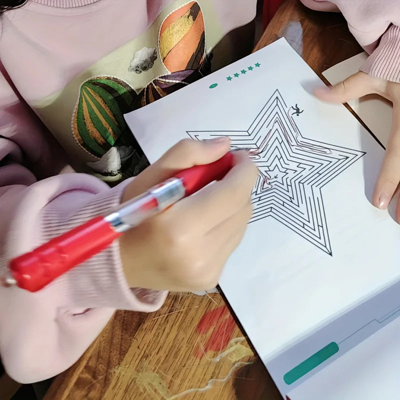 Educational toys for children, maze game books, concentration training exercises, Christmas gifts