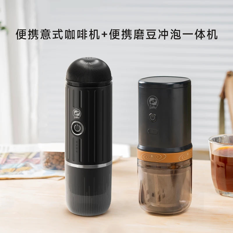 Portable coffee machine small household capsule coffee machine American semi-automatic Italian coffee