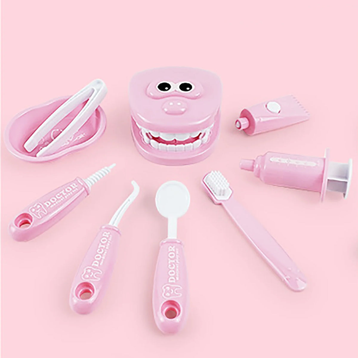 Montessori Educational Toys Children Early Learning Doctors Dentist Role Play Kits Kid Intelligence Brushing Tooth Teaching Aids