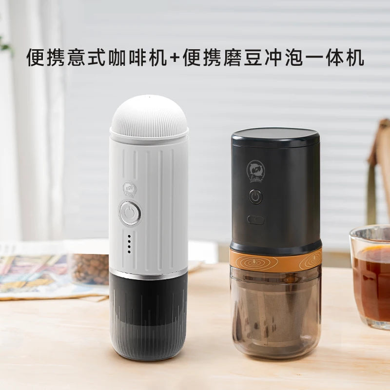 Portable coffee machine small household capsule coffee machine American semi-automatic Italian coffee