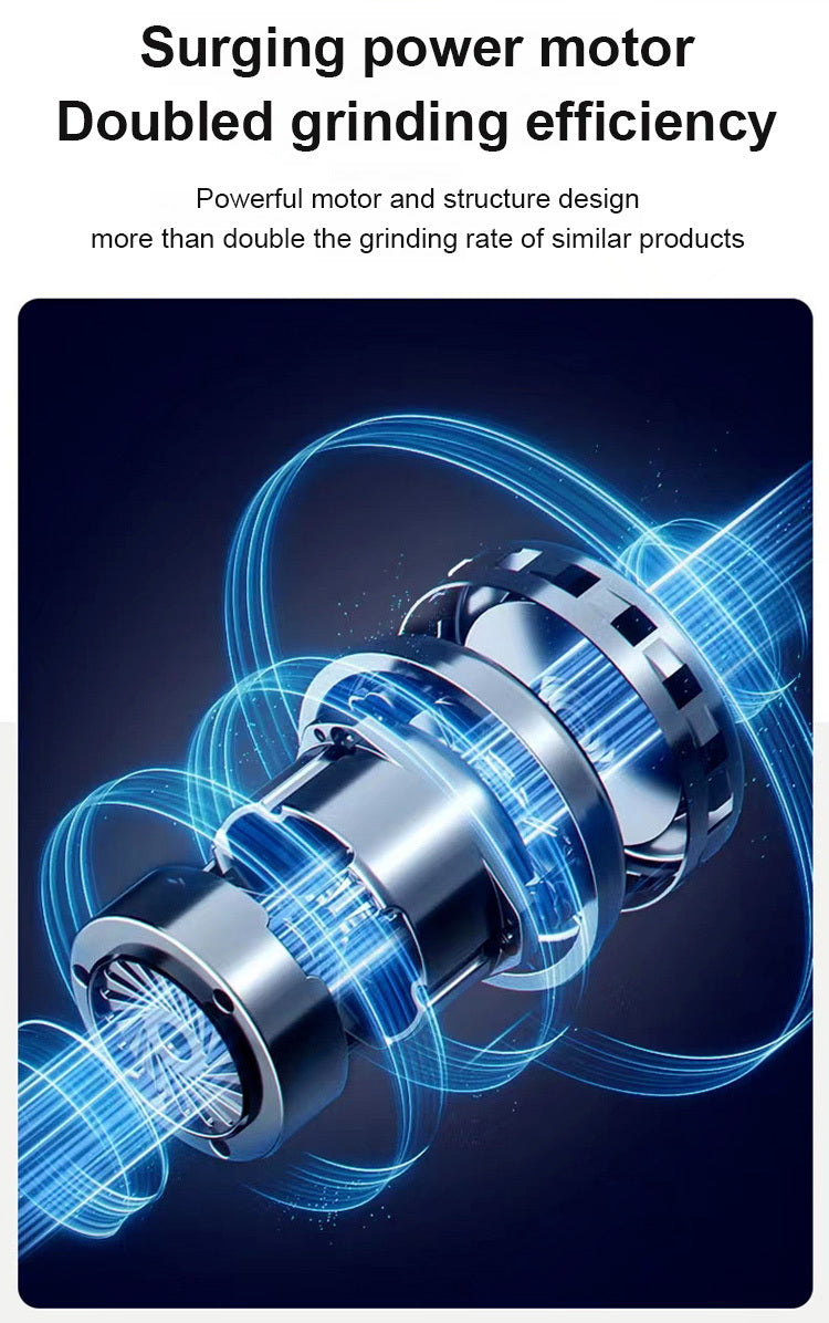 2025 New Coffee Bean Grinder Household Multifunctional Soybean Chili Grain Nut Grinder Kitchen Portable Food Processor 8 Blades