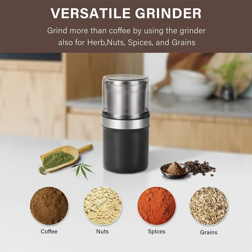 Coffee Grinder high-power Beans Grinder Machine  Detachable for cleaning household multifunctional Blender For Kitchen Cafe