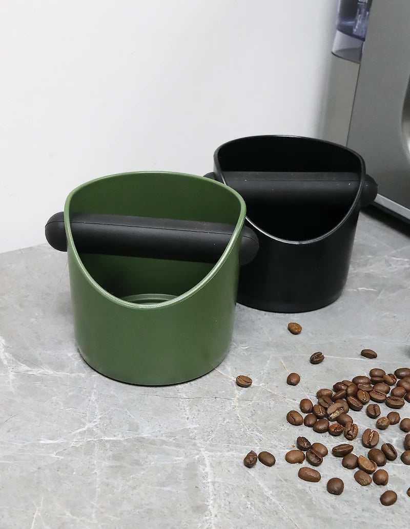 Coffee Knock Box Espresso Grounds Container Dump Bin Bucket  Anti Slip Powder Beveled Residue Barista Accessories Maker Tools