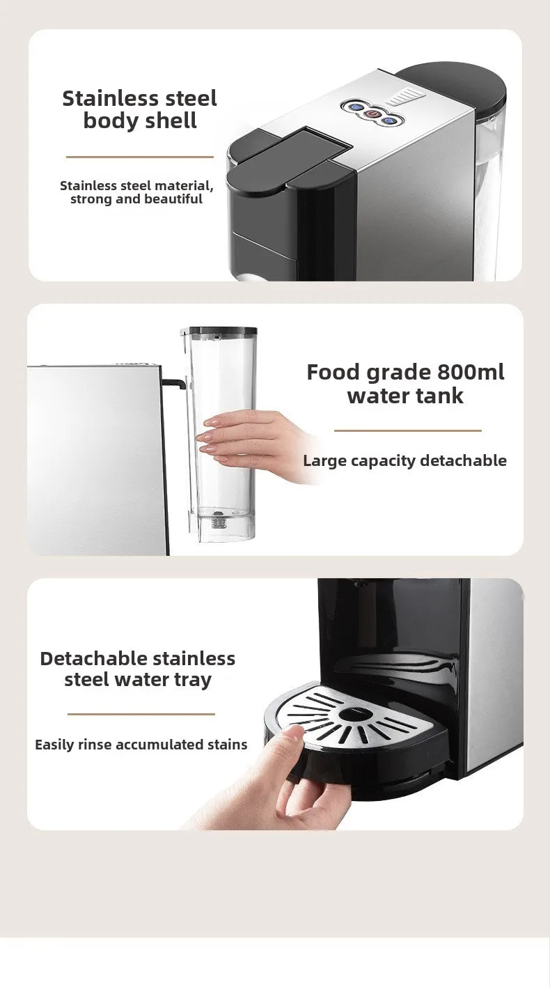 Automatic Capsule Coffee Machine Home Small Office Compatible With A Variety Of Capsule Espresso Machines