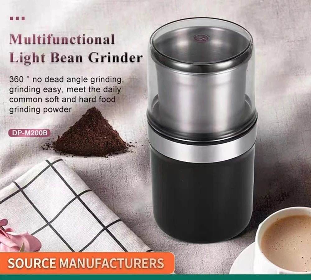 Coffee Grinder high-power Beans Grinder Machine  Detachable for cleaning household multifunctional Blender For Kitchen Cafe
