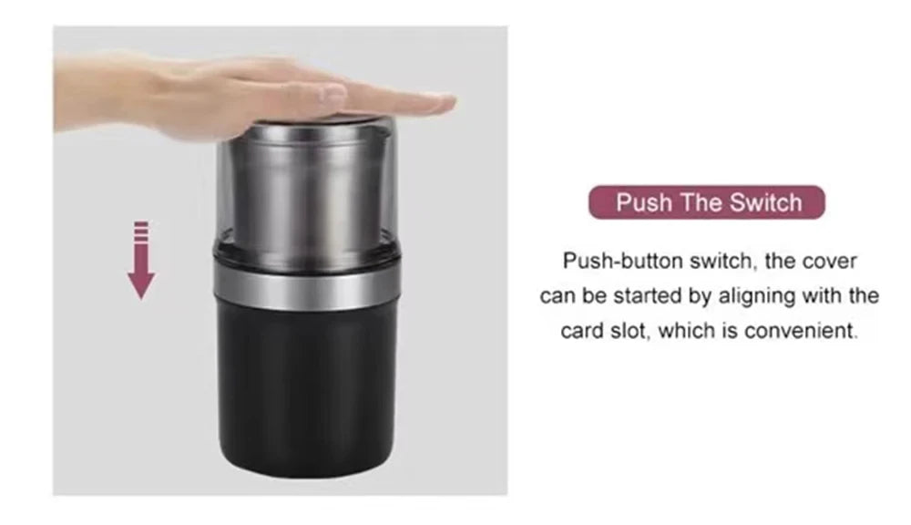 Coffee Grinder high-power Beans Grinder Machine  Detachable for cleaning household multifunctional Blender For Kitchen Cafe