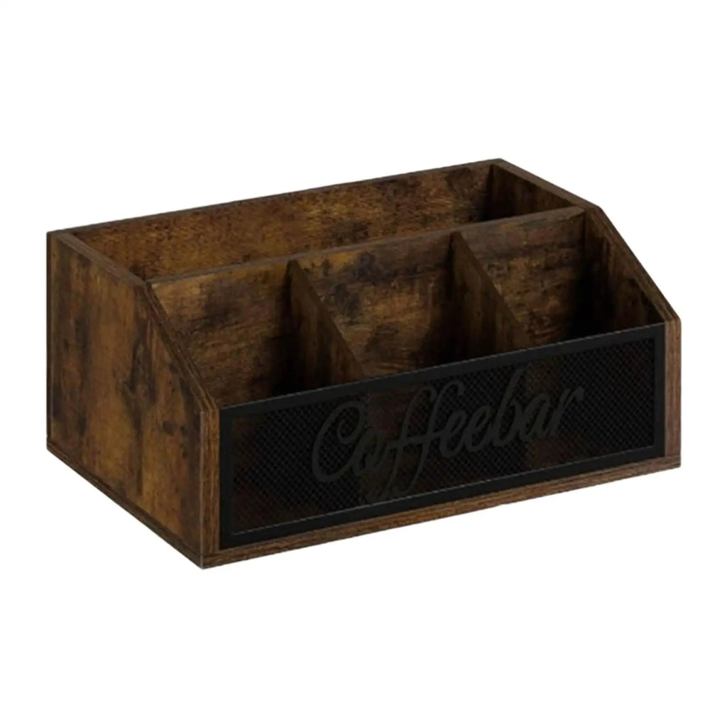 Coffee Station Organizer Multifunction Bar Accessories Coffee Capsule Holder Desktop for Office Party Dorm Living Room Syrup