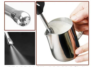 Coffee Machine CRM3200D, 220V 50Hz, 15 Bar Semi-automatic Italian Coffee Making Equipment, with Boiler, Commercial/Household