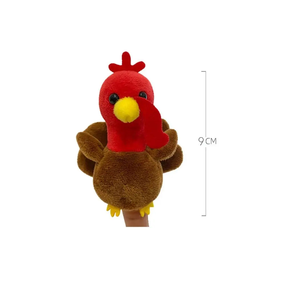 Plush Animals Finger Puppet Toys Role Play Educational Kids Animal Hand Puppet Soft Tell Story Interactive Toys Children Gift