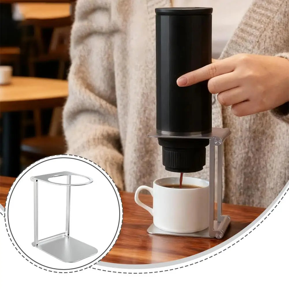 Coffee Machine Stand Drip Filter Coffee Stand Aluminum Alloy Foldable Lightweight Outdoor Quality Professional Coffee Accessorie