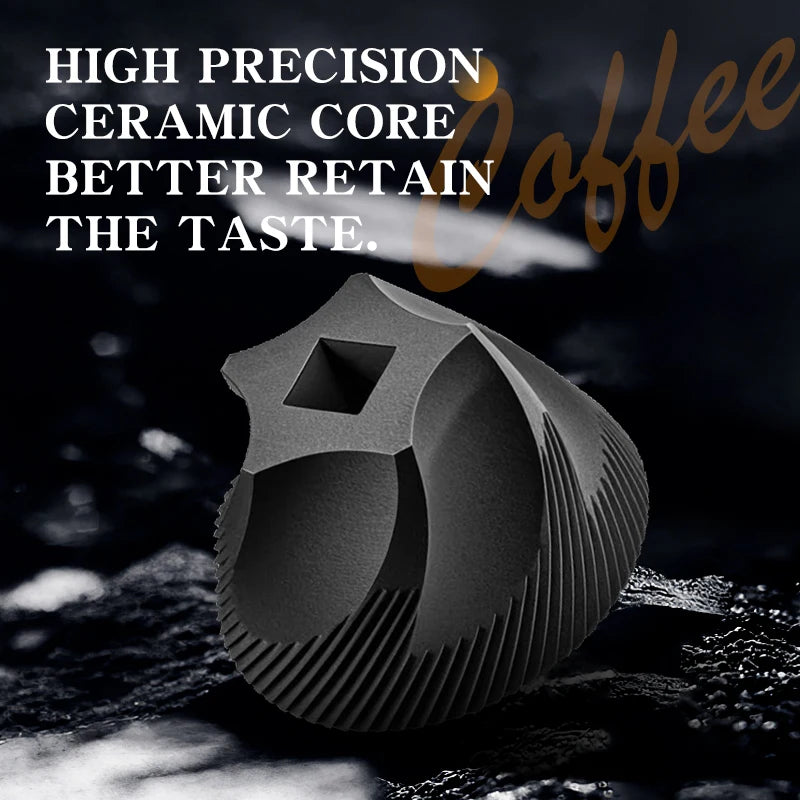 1 coffee bean grinder, portable grinder, bean grinder with adjustable thickness, office outdoor hand cranked coffee grinder