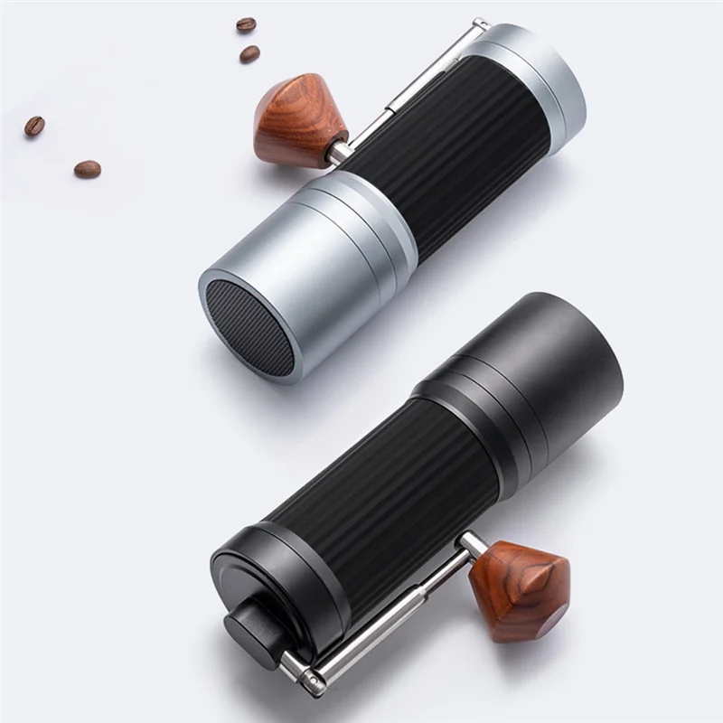 B82B-Coffee Bean Grinder,CNC Fine Steel Grinding Core, Hand-Cranked Portable Folding Coffee Mill