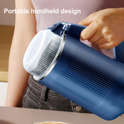 2025 New Coffee Bean Grinder Household Multifunctional Soybean Chili Grain Nut Grinder Kitchen Portable Food Processor 8 Blades