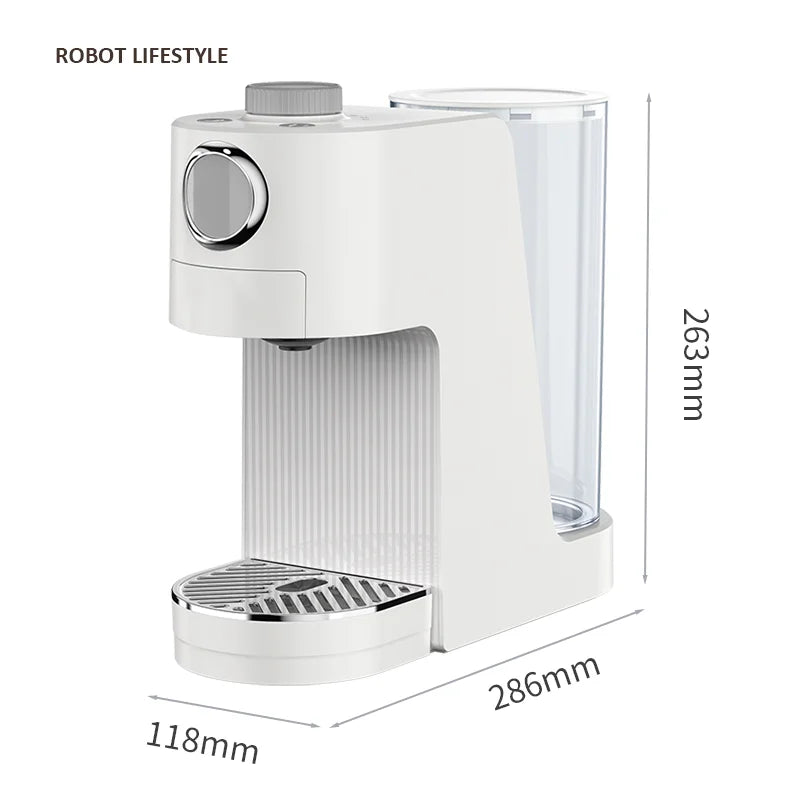 Coffee Maker 3 in 1 Multi Coffee Machine Hot/Cold, Dual Extraction, 20Bar, 1.4L Water Tank Home Hotel Coffee Maker