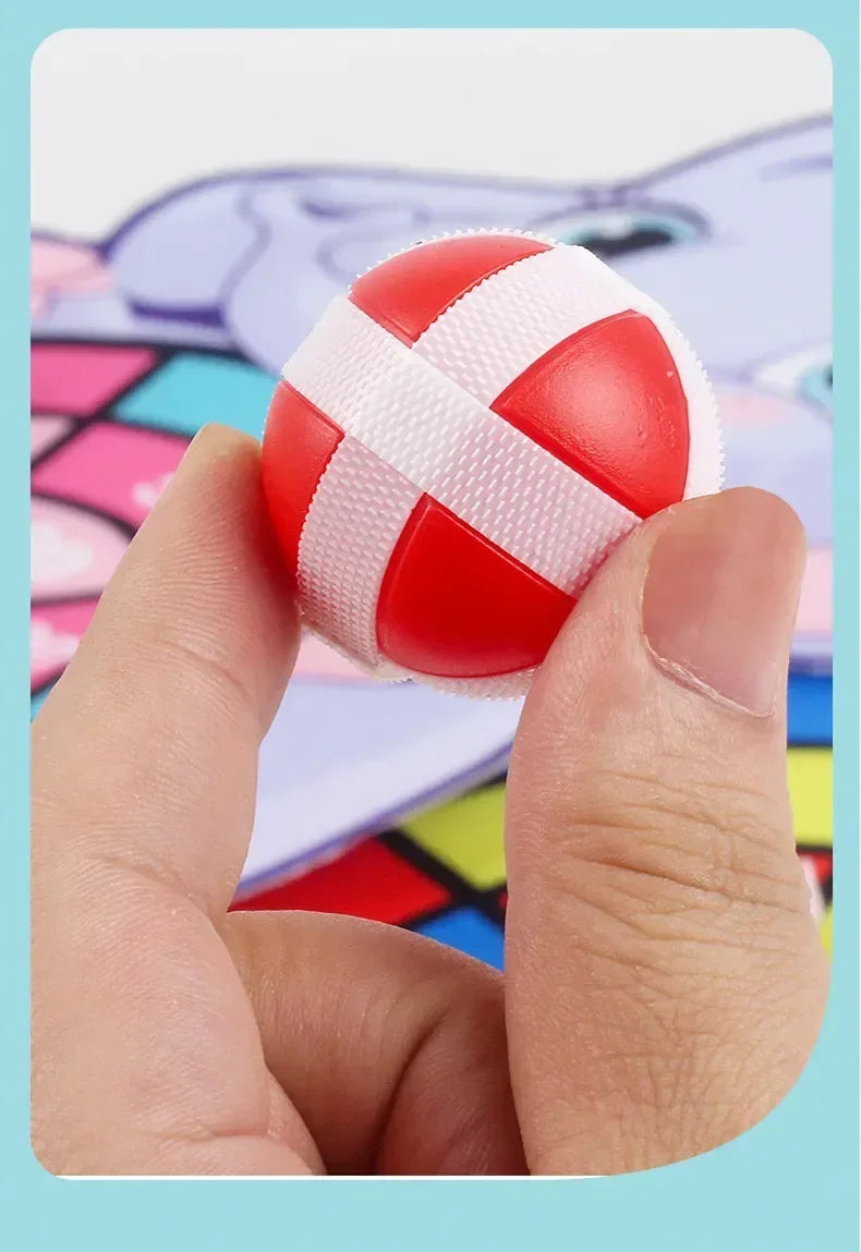 Educational Games Dart Board Stickey Ball Dart Kid Toy Child Montessori Games Indoor Sports for Children Montessori Toys Gift