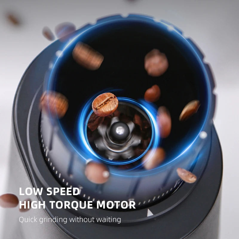 High Quality Professional 7 Pins 48MM Cutter Automatic Electric Coffee Bean Grinder Mill Grinders