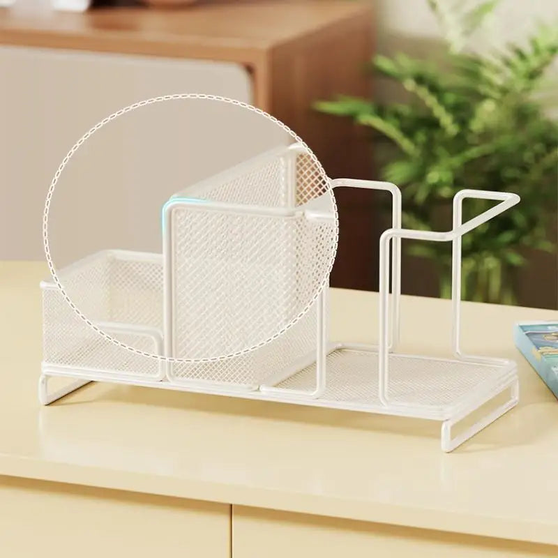 1Pcs Coffee Tea Condiment Accessories Holder Multifunction Disposable Coffee Cup Holder Organizer For Kitchen Office Break Room