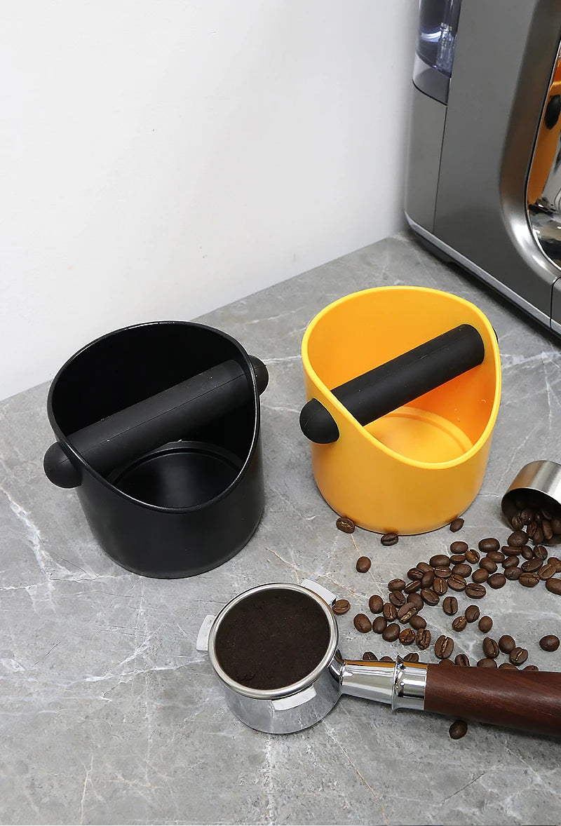 Coffee Knock Box Espresso Grounds Container Dump Bin Bucket  Anti Slip Powder Beveled Residue Barista Accessories Maker Tools
