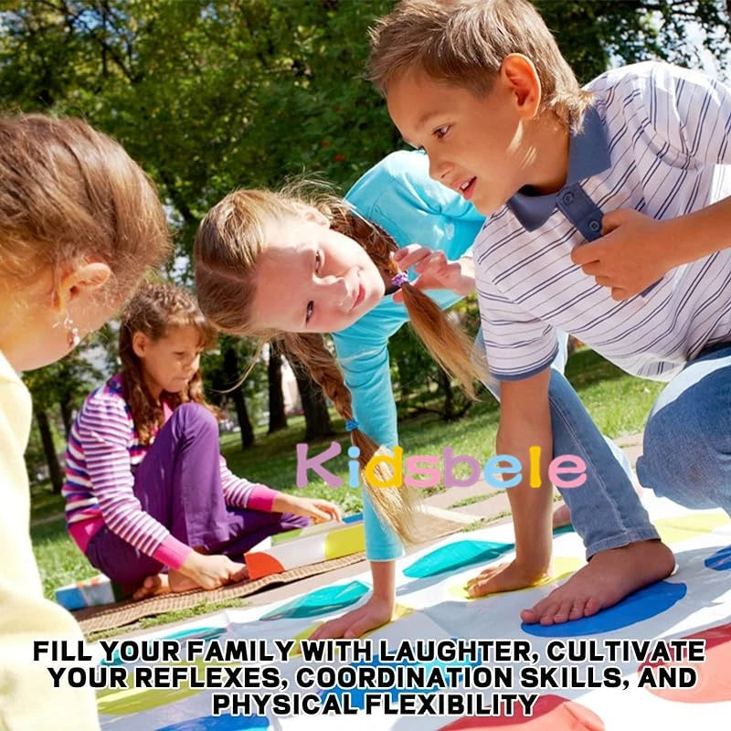 Twister Game Indoor Outdoor Toys Play Mat Funny Family Company Holiday Party Parent-Child Sports Interactive Group Toy