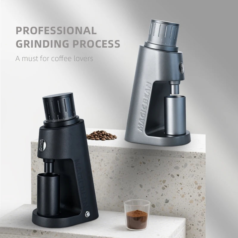 High Quality Professional 7 Pins 48MM Cutter Automatic Electric Coffee Bean Grinder Mill Grinders