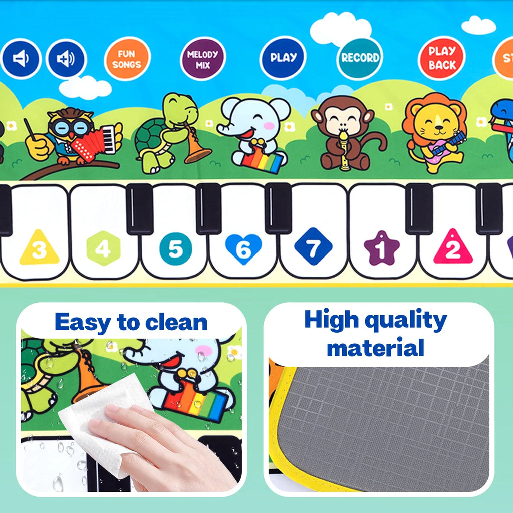 Instrument Music Toys, Piano Pads, Music Education Toys, Stimulate Children's Senses, Stimulate Children's Interest in Music