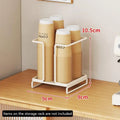 1Pcs Coffee Tea Condiment Accessories Holder Multifunction Disposable Coffee Cup Holder Organizer For Kitchen Office Break Room
