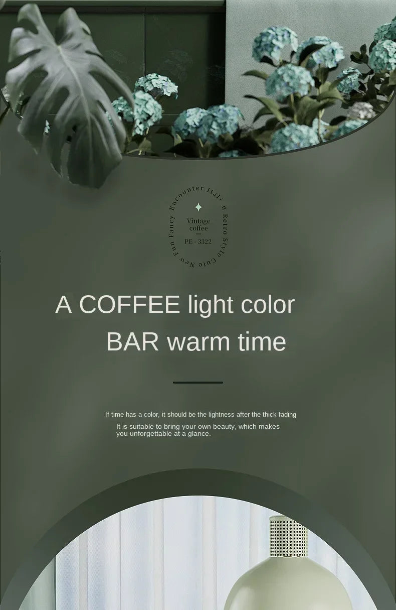 220V retro Italian coffee machine, household small fully semi-automatic concentrated American integrated milk foam machine C