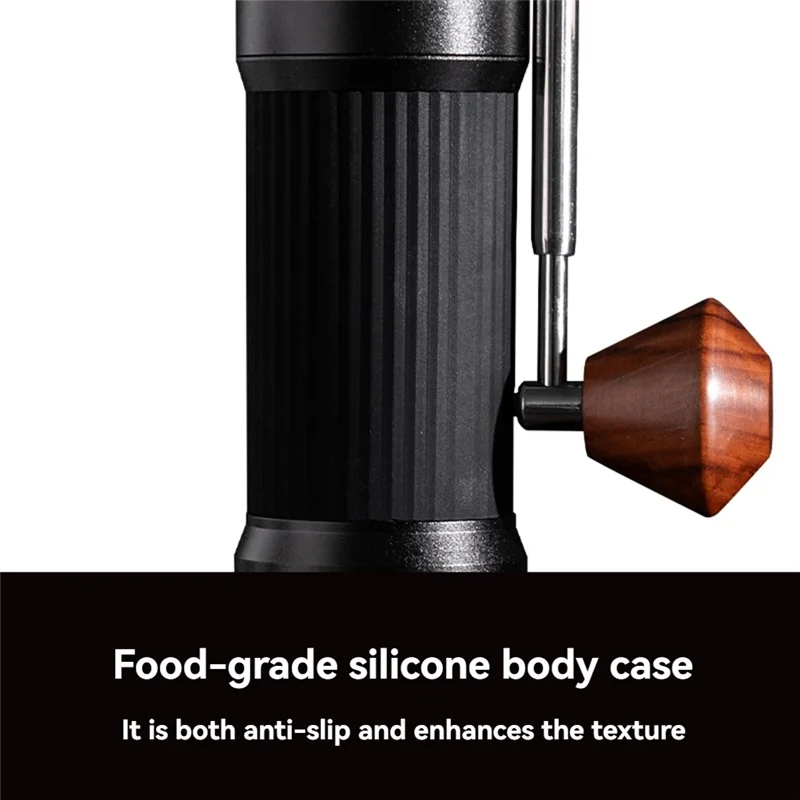 B82B-Coffee Bean Grinder,CNC Fine Steel Grinding Core, Hand-Cranked Portable Folding Coffee Mill