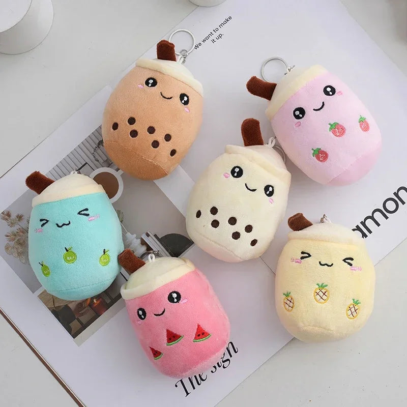 Stuffed Dolls Plush Toys Blueys Soft Pillow Cushion Milk Tea Plushies Child Baby Birthday Present Girlfriend Animals Hobbies