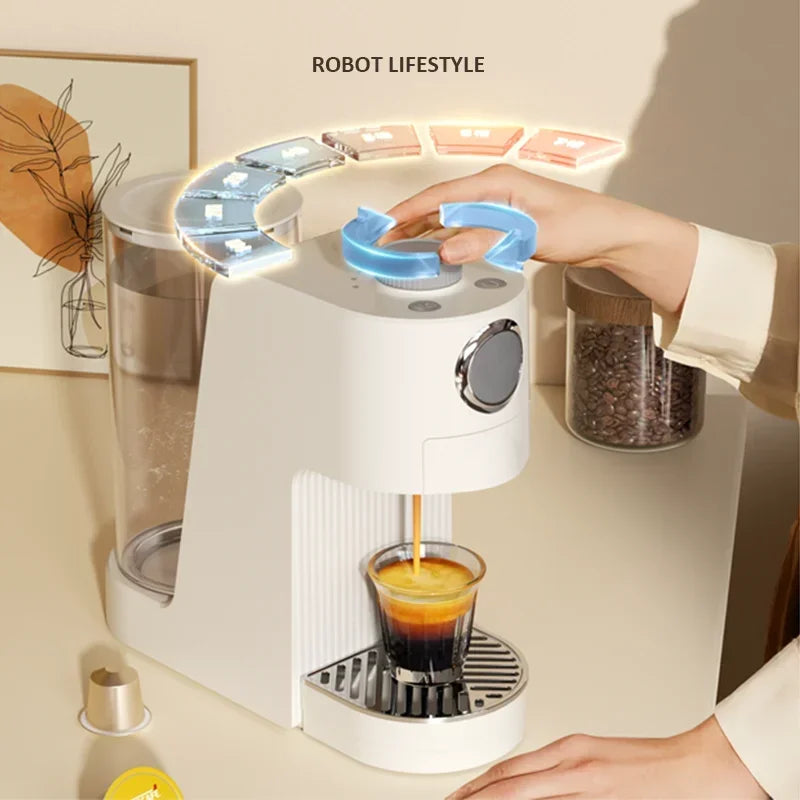 Coffee Maker 3 in 1 Multi Coffee Machine Hot/Cold, Dual Extraction, 20Bar, 1.4L Water Tank Home Hotel Coffee Maker