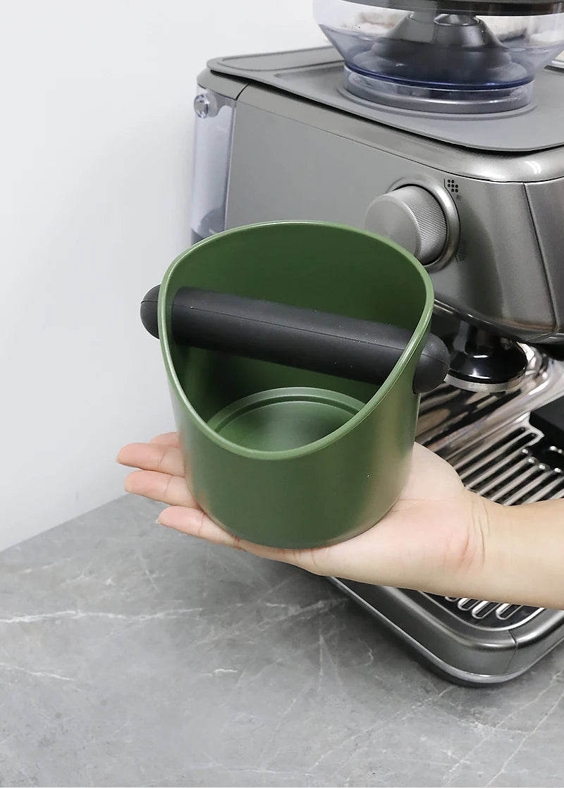 Coffee Knock Box Espresso Grounds Container Dump Bin Bucket  Anti Slip Powder Beveled Residue Barista Accessories Maker Tools