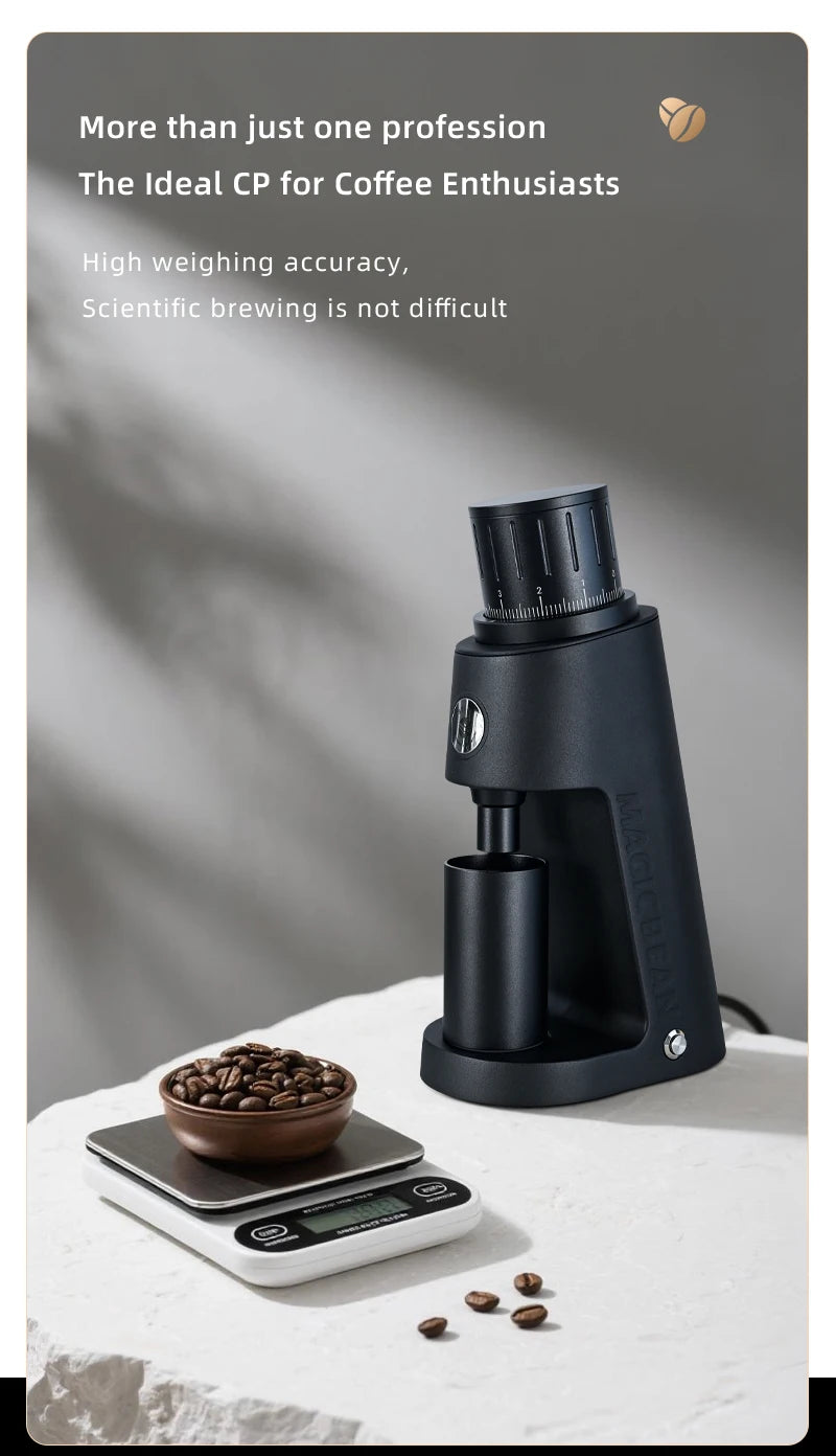 High Quality Professional 7 Pins 48MM Cutter Automatic Electric Coffee Bean Grinder Mill Grinders