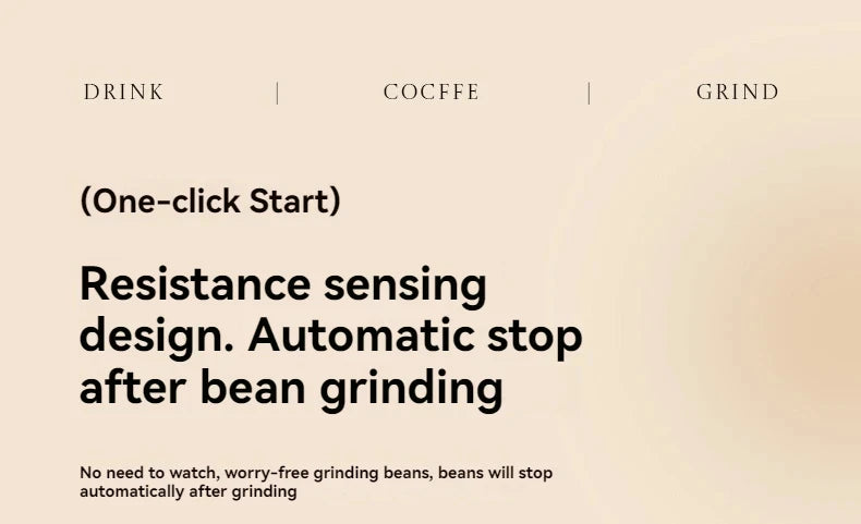 New Portable Electric\Manual Coffee Bean Grinder Household 30 Gears Externally Adjustable Coffee Machine Rechargeable Grinders