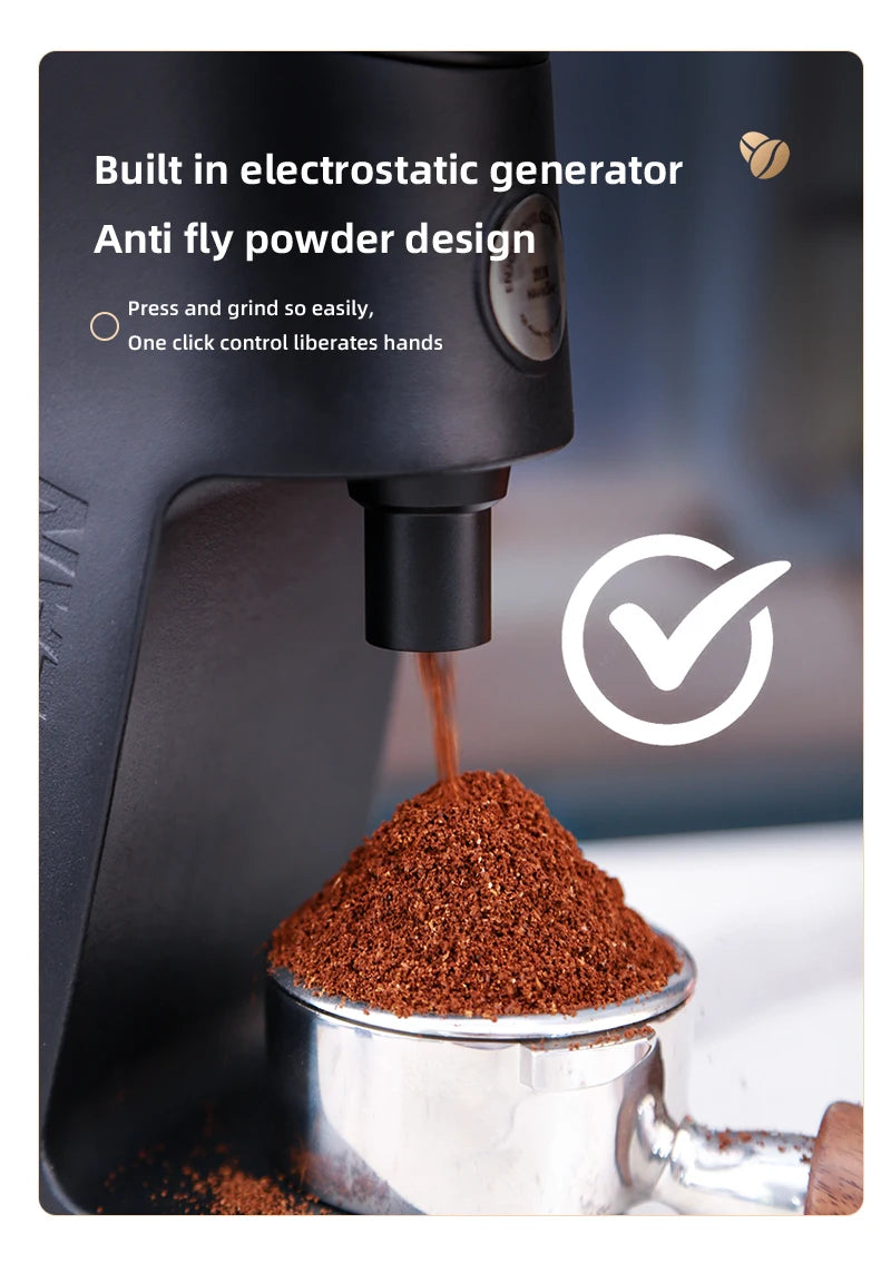 High Quality Professional 7 Pins 48MM Cutter Automatic Electric Coffee Bean Grinder Mill Grinders
